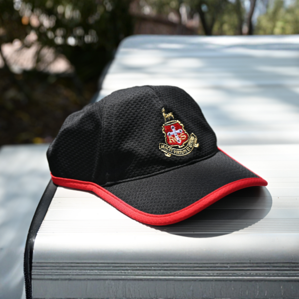 Sports Black Mesh Cap