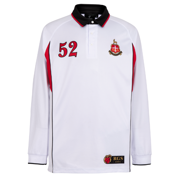 Cricket Long-Sleeve Polo Shirt Classic