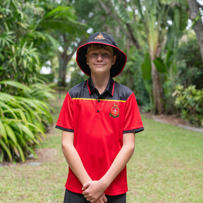Sports Black Bucket Hat