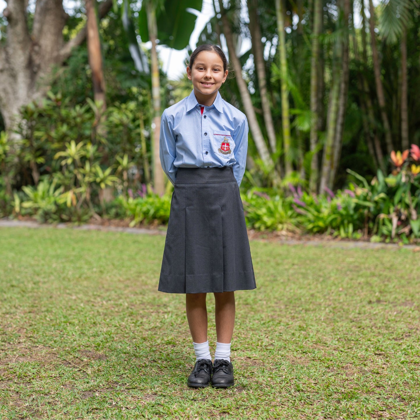 Academic Charcoal Skirt