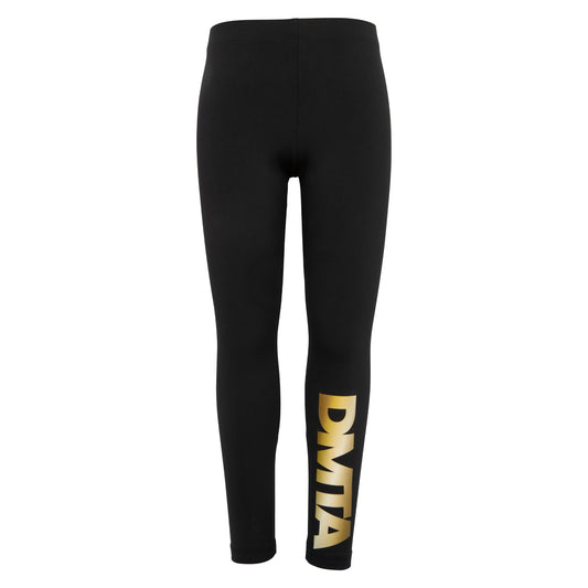 DMTA Black Leggings - Adult