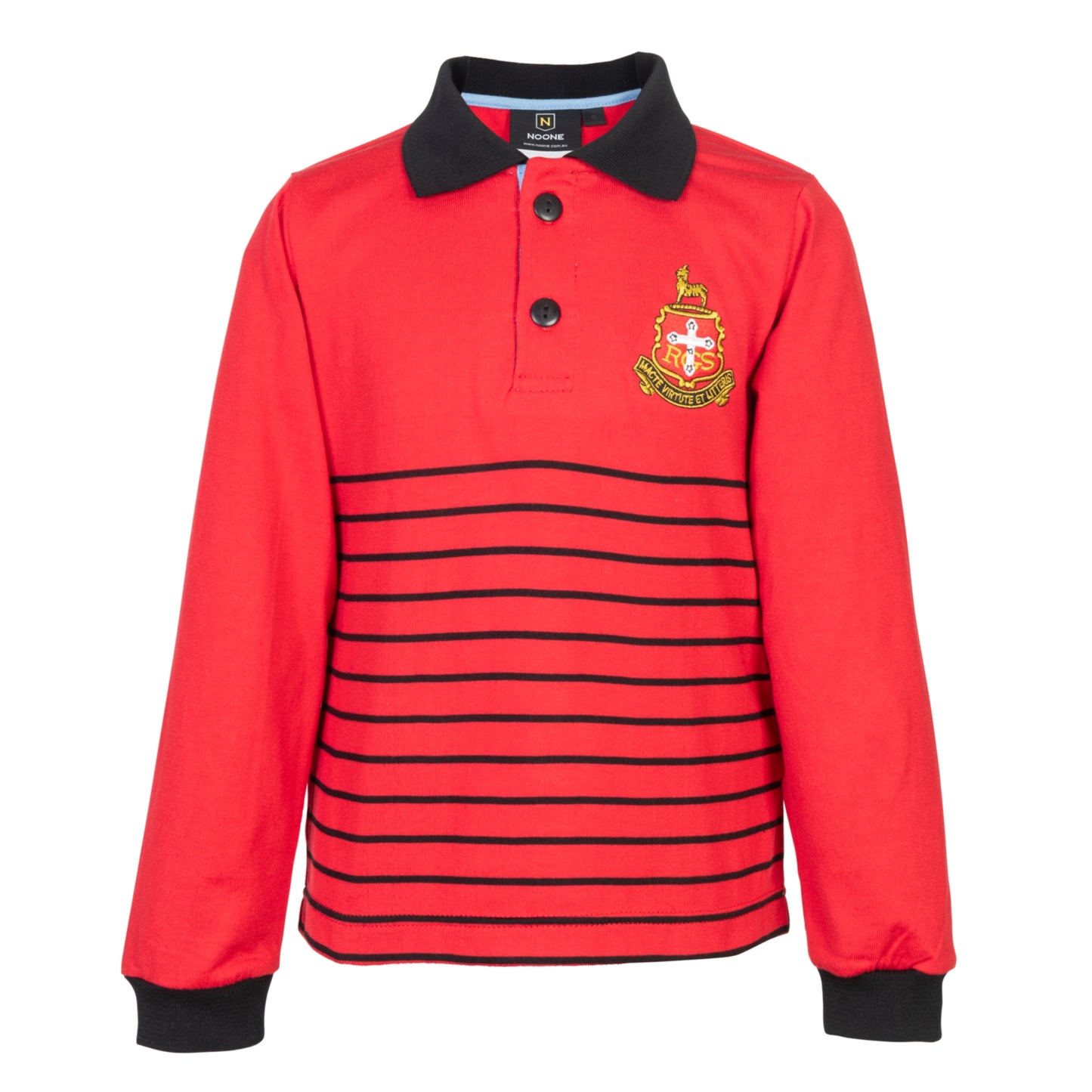 K-2 Red Long-Sleeve Polo Shirt