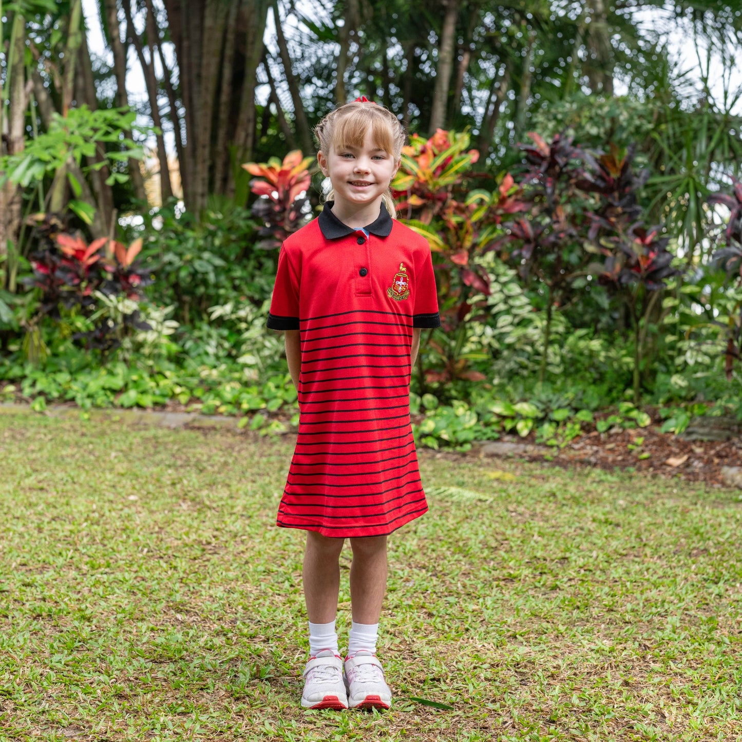 K-2 Red Polo Dress