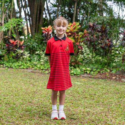 K-2 Red Polo Dress