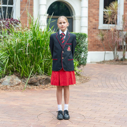 Formal Red Skirt