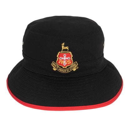 Sports Black Bucket Hat