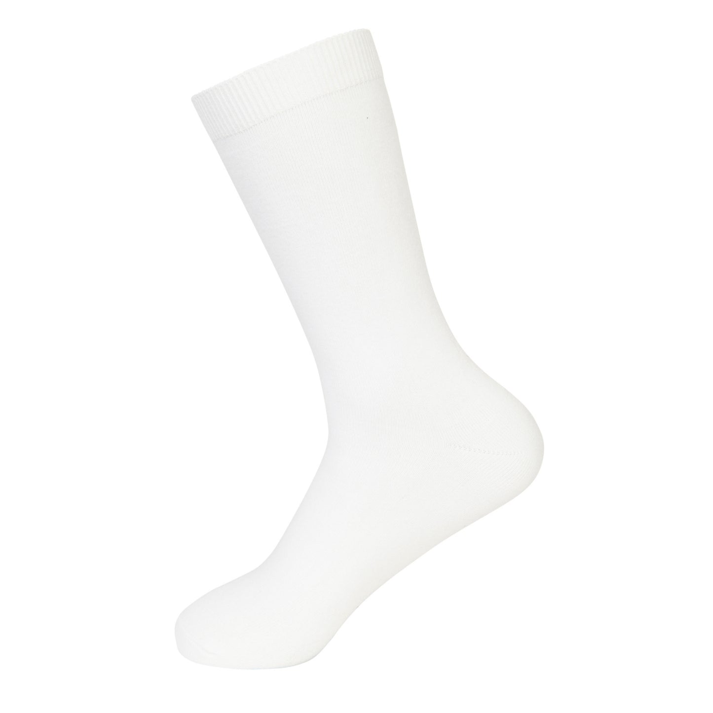 White Crew Socks